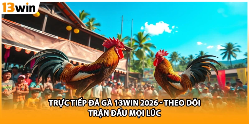 Trực Tiếp Đá Gà 13WIN 2026 - Theo Dõi Trận Đấu Mọi Lúc